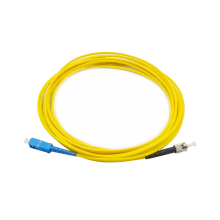 Wanbao supply simplex yellow patch cord SC to FC APC UPC fiber optic patch cord 1m 3m